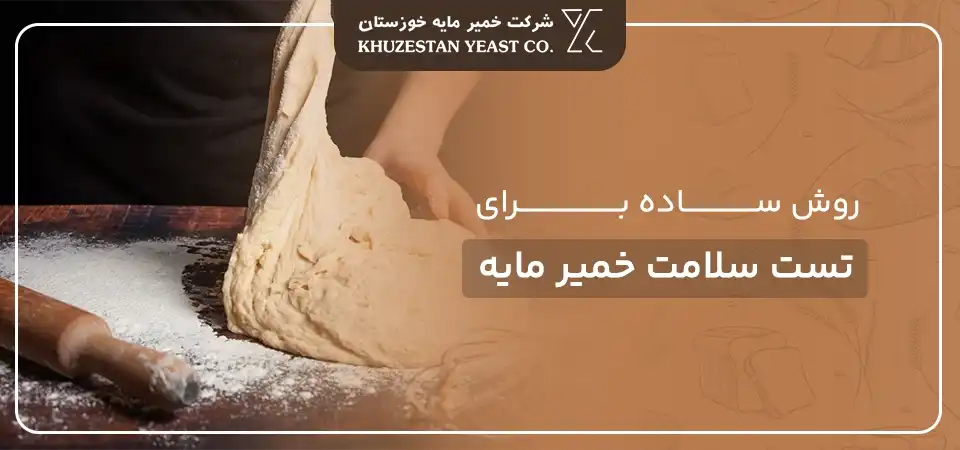 روش های تست خمیرمایه سالم